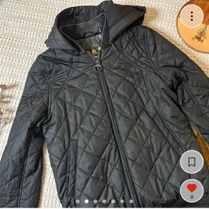 Barbour Streak Quilt Jacket Size 4